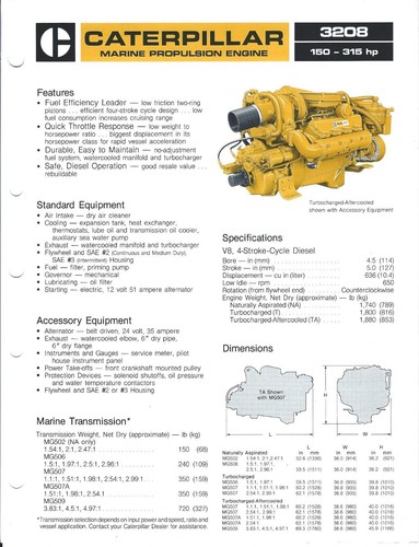 Marine brochure caterpillar - marine,